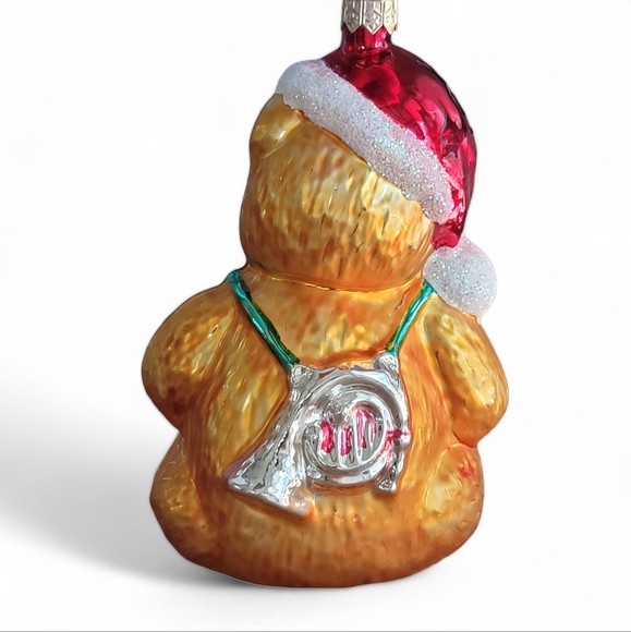 Christopher Radko Retired Glass Christmas Ornament Teddy Bear & Gifts - Picture 5 of 7